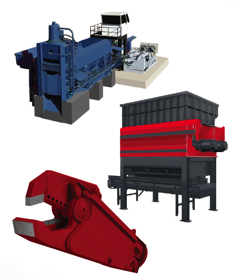 Bailer, Shear, Pre-Shredder Wear Resistant Solutions